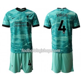 Liverpool Virgil van Dijk 4 Børn Udebane Fodboldsætsæt 2020-21 S/S (+ Korte bukser)